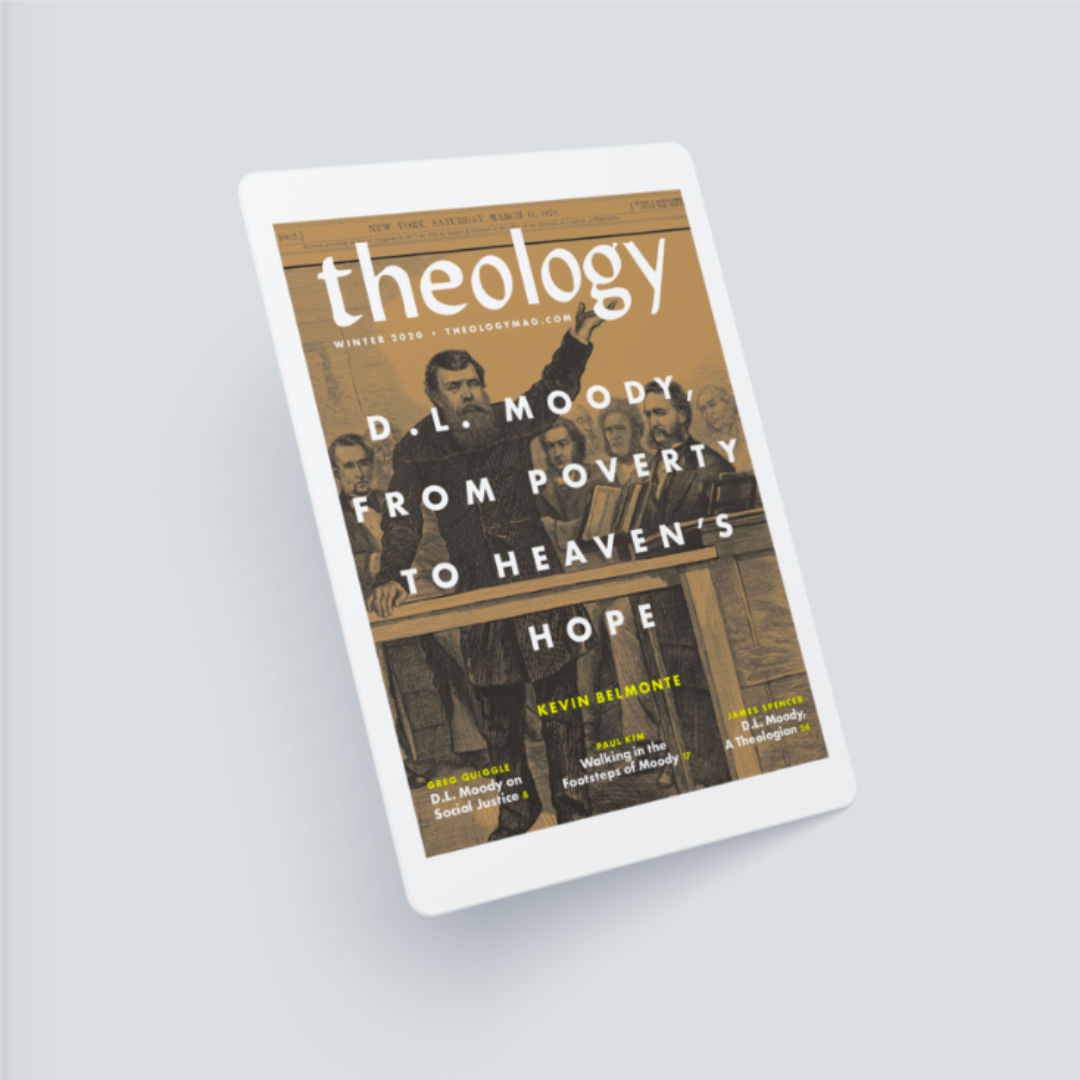 Theology magazine featuring D. L. Moody