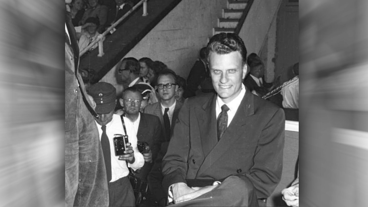 Billy Graham in 1954